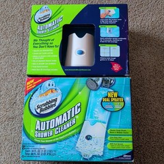 Scrubbing Bubbles Two Button Automatic Shower Cleaner w/ Booster Set NEW 2 Pack