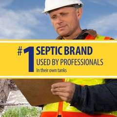 RID-X Septic Treatment, 5 Month Supply Of Powder, (49 oz.) Free Shipping RiDx