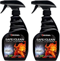 Kona Safe/Clean Grill Cleaner Spray – Heavy Duty – Eco Friendly 2 PACK