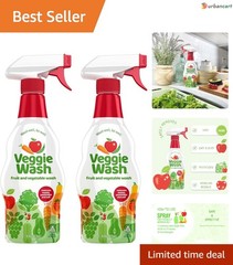 PureGuard Natural Produce Wash – Safe, Effective, 2-Pack