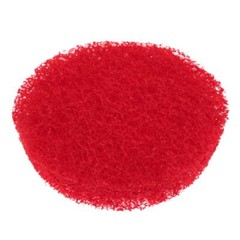 4 Inch 100mm Red Round Flocking Scouring Pad Nylon Fiber Abrasive Sanding Discs