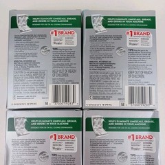 4 Cascade Platinum Dishwasher Cleaner 3 Packs — 4 Boxes NEW UNOPENED