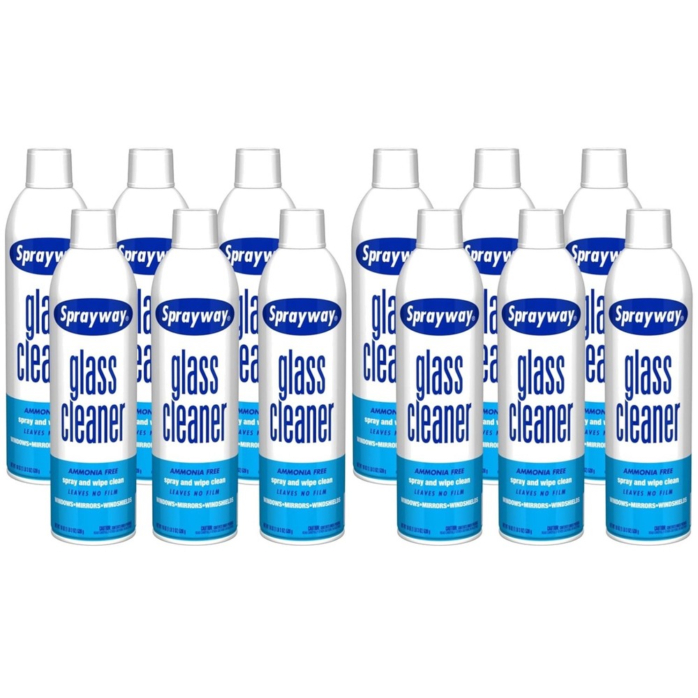Multi-Surface Glass Cleaner Spray, Streak-Free, 19oz