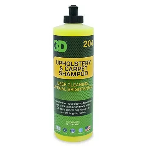 3D Extractor Carpet Cleaner Shampoo 16oz FREE SHIPPING