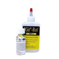 Boat Rot Repair Kit 4oz for Marine Wood Restoration and Protection
