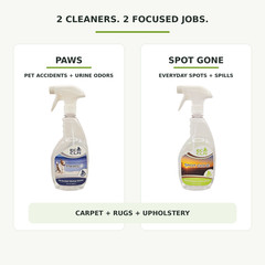 Eco Cln Pet Urine Stain Odor Carpet Upholstery Cleaner Kit 2 x 32 oz Sprays