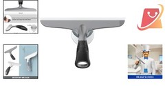 Silicone Squeegee 10″ Heavy Duty Streak-Free for Windows, Shower, Car Cleaning
