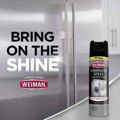 Weiman Stainless Steel Cleaner and Polish, 17oz – 3 Pack – Free Shipping