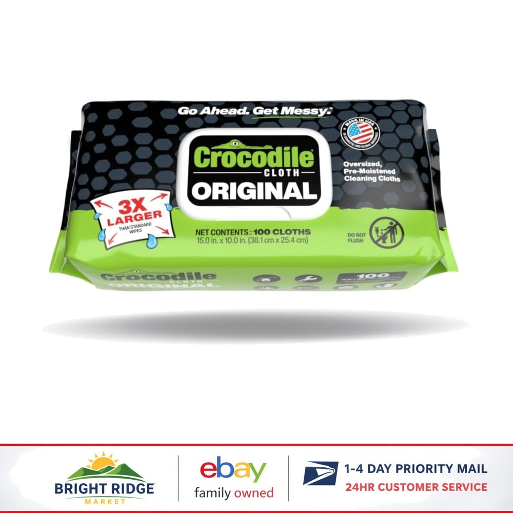 100 Count Multi-Surface Wipes, Heavy-Duty for Automotive and Industrial Use