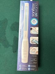 IonUV Sanitation Wand Rechargeable Fast Sanitizing UVwand 13.5” New In Box