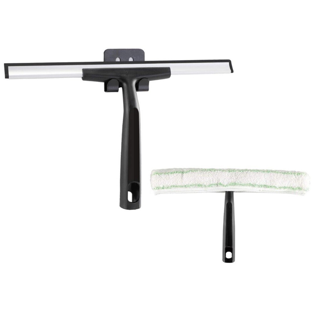 Cleanhome Cleaning Squeegee Set 2 Sizes Hook Cleaning Cloth Shower Windows