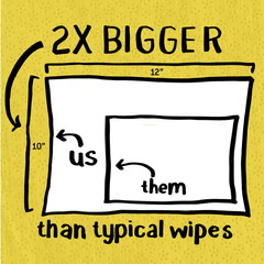 90-Count Citrus Scent Heavy-Duty All-Purpose Wipes (6-Pack)