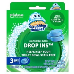 (6 pack) Scrubbing Bubbles Toilet Tablets, Continuous Clean Toilet Drop Ins, 3 C