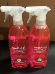 (2 PK) Method All-Purpose Cleaner Pink Grapefruit 28 OZ Bottle 00010 FREE SHIP