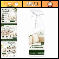 Pet Safe Couch Cleaner & Stain Remover Spray – Upholstery Cleaner, 32 oz