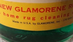 Vintage Glamorene Shampoo for Rugs & Upholstery