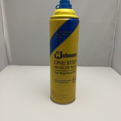Vintage SC Johnson Original One Step No Buff Wax Fine Wood Floor Care 22oz
