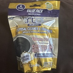iFLO iFLOBiotic Sink Disposal Cleaner Deodorizer Citrus 6 Pods 7.2oz IFLO6DC