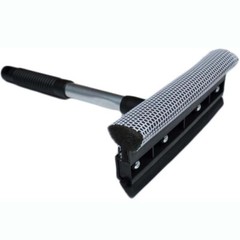 Handle Car Window Brush Windshield Squeegee Scraper Wiper Cleaner Double Surface