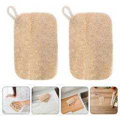 30 Pcs Handmade Loofah Sponge Dish Scrubber Natural Luffa Scouring Pads Kitchen