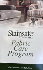 Stainsafe Fabric Care Program Kit 8oz Fabric Clean and 8oz Fabric Fresh NEW