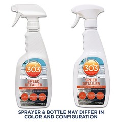 HeavyDuty Speed Detailer 32 fl oz Waterproof UV Protection for Boat Surfaces