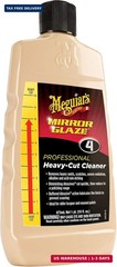 Meguiar’s Mirror Glaze Heavy Cut Cleaner M04, 16 oz Bottle, Professional Paint C