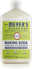 Mrs. Meyer’s Clean Day Baking Soda Cream Cleaner, Lemon Verbena, 16 Fl Oz