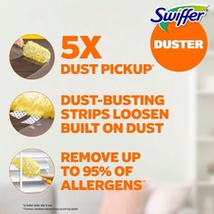 Swiffer Dusters Heavy Duty Duster Refills, Unscented, 6 Count