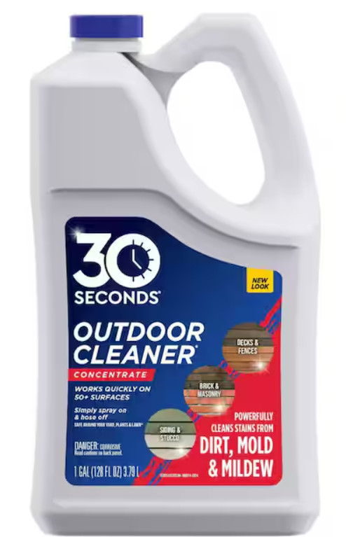 30 Seconds Outdoor Cleaner Concentrate Makes 2 Gallon, Plant Safe – 1 Gallon