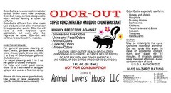 CONTROL ANIMAL ODORS ! USE REDI ODOR OUT CONCENTRATED MALODOR COUNTERACTANT