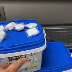 Kirkland Dishwasher Pods Detergent 115 Ct Lemon Citrus No Prewash Bulk Tablets