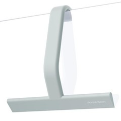 JustHang Shower Squeegee for Glass Doors, All-in-One Piece Silicone Squeegee …