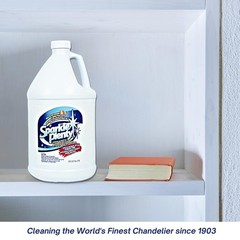 Sparkle Plenty Chandelier Cleaner Drip Dry Spray No Wipe -Dust & Streak Glass…