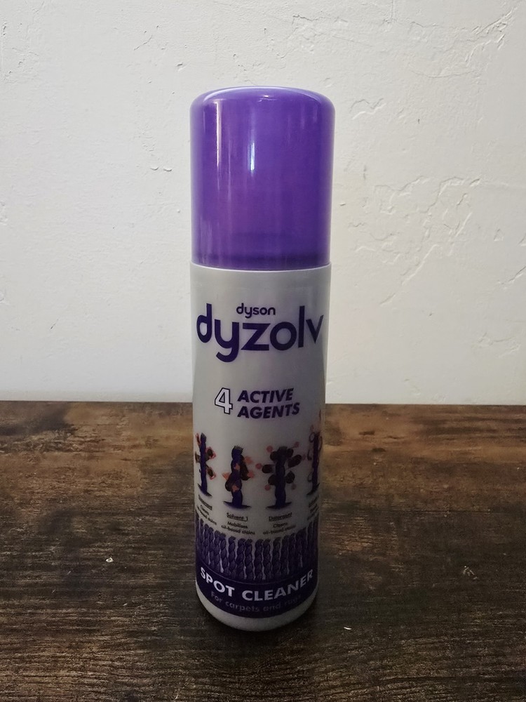 Dyson Dyzolv Spot Cleaner for Carpets & Rugs 4 Active Agents 8.5 oz New