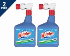 New 32 fl. oz. Blue Bottle Outdoor Glass Cleaner Sprayer (2-Pack)