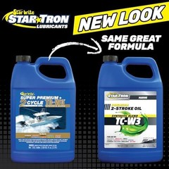 STAR BRITE Super Premium+ 2-Cycle Synthetic Blend TC-W3 Engine Oil – For All …