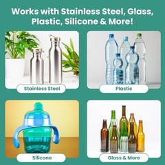 Salem’s Elite Brand 12 Effervescent Water Bottle Cleaning Tablets | Tumbler C…
