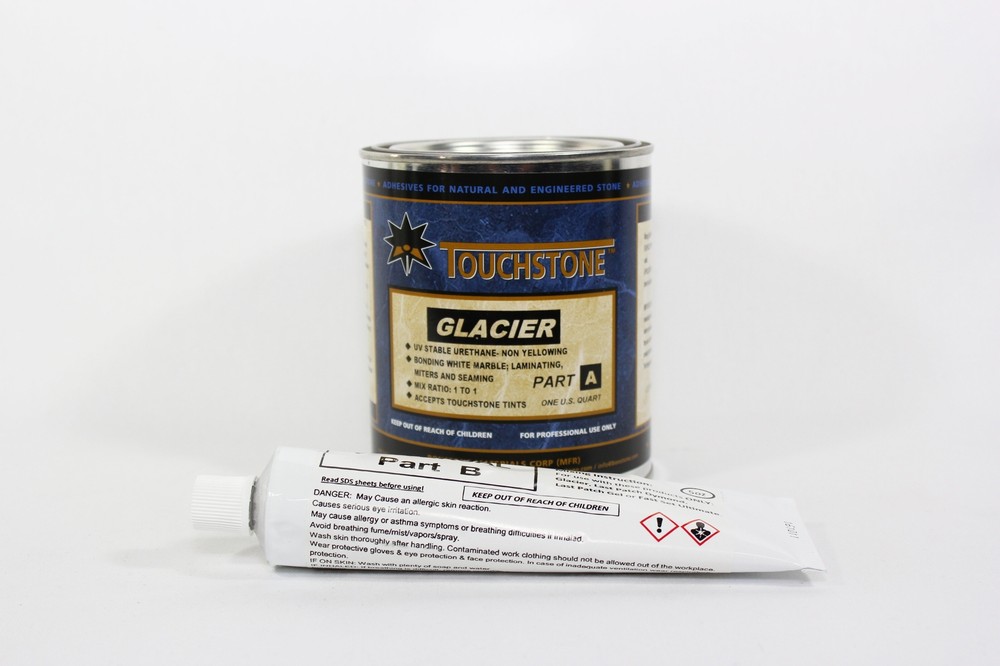 Touchstone Glacier Qt Fast-Curing Non-Staining UV-Stable Adhesive for Countertop