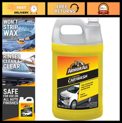All-Purpose Car Wash Soap – 1 Gallon Bottle, Easily Lifts Dirt & Grime, Auto Det