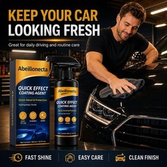 500ML Car Coating Spray(16.9FL OZ), 2 Pcs Quick Coating Agent for Car Paint P…