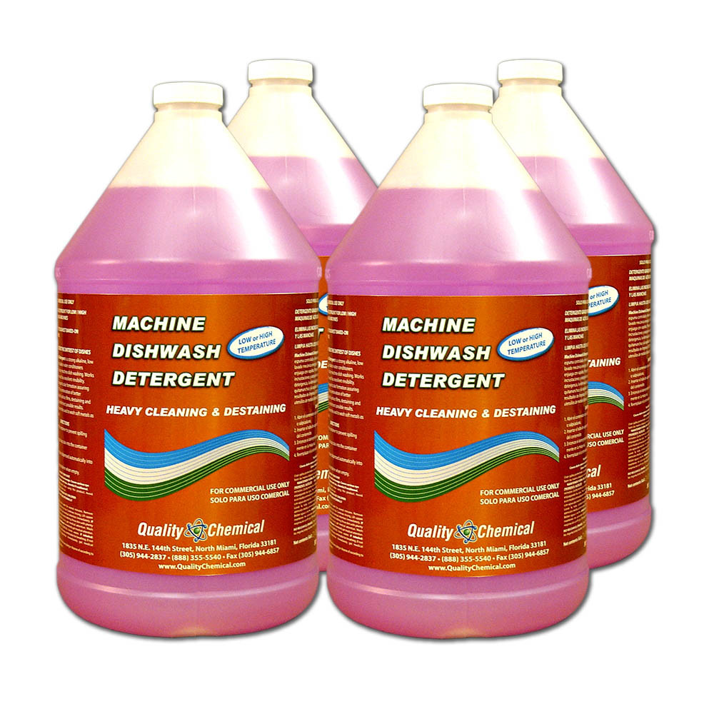 Commercial Industrial Grade Machine Dishwash Detergent – 4 gallon case