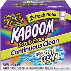 Scrub Free! Continuous Clean Toilet Refill 2 Pack