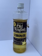 Vintage Genuine Old English Lemon Oil Furniture Polish 16 fl oz ~ Almost Full-