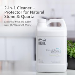 Stone & Quartz Cleaner & Protector Spray Refill – Water-Based Daily Care 128oz