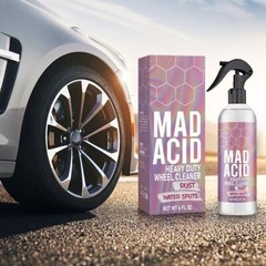Mad Acid- Glass Cleaner, Heavy-Duty Wheel Cleaner, Water Spot Remover for Cars