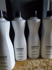 Lot of (4) Method Dish Soap CITRUS GROVE 18 oz. each