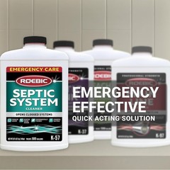 Emergency Septic System Cleaner – 32 Ounces of Powerful & Biodegradable Formula