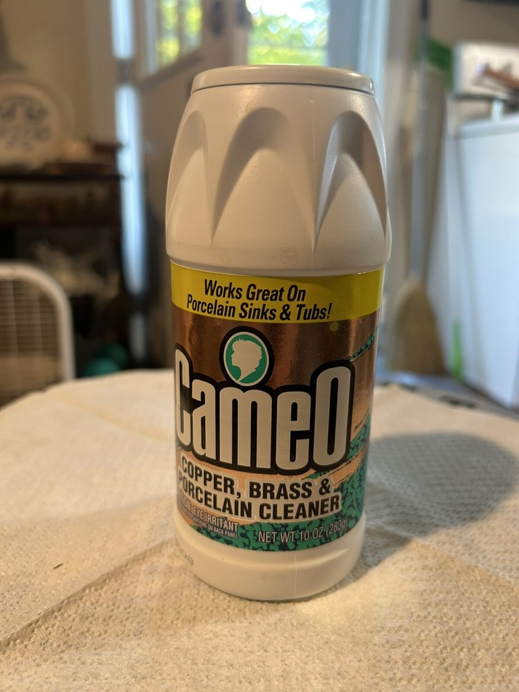 Lot of 2 CAMEO Copper Brass Porcelain cleaner POWDER 10 oz ORIGINAL FORMULA