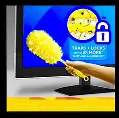 Swiffer HEAVY DUTY PET & More 360° Dusting Kit : 1 Handle 2 Dusters w Febreze